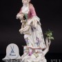 Фарфоровая статуэтка Пастушка, Meissen, Германия, 1950 г.