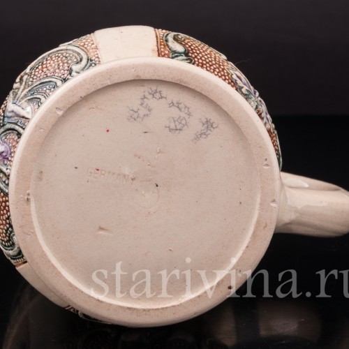 Старинная пивная кружка Влюблённая пара, 4/10 л, Diesinger, Германия, нач. 20 в.