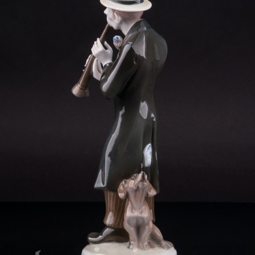 Фарфоровая статуэтка Кларнетист с таксой, Rosenthal, Германия, 1923 г.