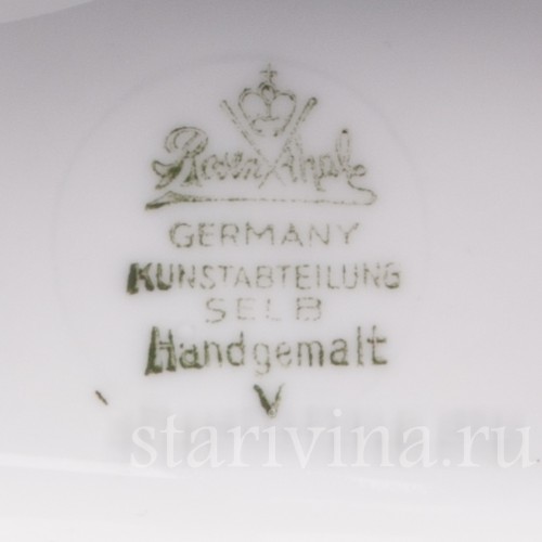 Статуэтка птиц из фарфора Пара пингвинов, Rosenthal, Германия, 1930-40 гг.