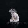 Фарфоровая фигурка собаки Щенок французского бульдога, миниатюра, Rosenthal, Германия, 1924 год.