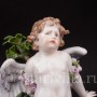 Фарфоровая статуэтка Купидон, связанный гирляндами из роз , Meissen, Германия, сер.19 - нач.20 вв.