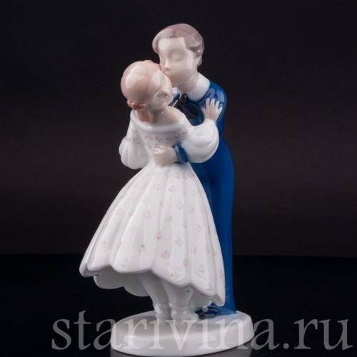 Статуэтка из фарфора Юношеская смелость, Bing & Grondahl, Дания, 1948-52 гг.