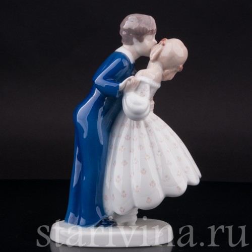 Статуэтка из фарфора Юношеская смелость, Bing & Grondahl, Дания, 1948-52 гг.