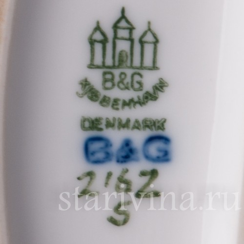 Статуэтка из фарфора Юношеская смелость, Bing & Grondahl, Дания, 1948-52 гг.