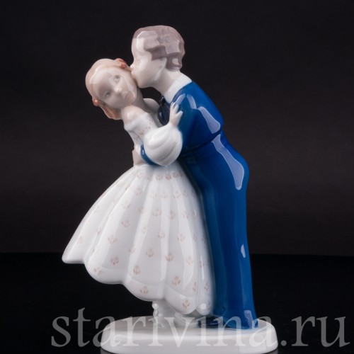 Статуэтка из фарфора Юношеская смелость, Bing & Grondahl, Дания, 1948-52 гг.