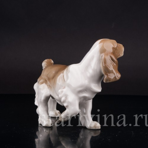 Фигурка собаки из фарфора Кокер спаниель, Hutschenreuther, Германия, вт. пол. 20 в.