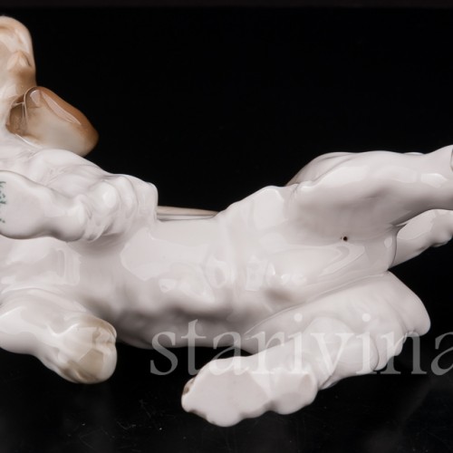 Фигурка собаки из фарфора Кокер спаниель, Hutschenreuther, Германия, вт. пол. 20 в.