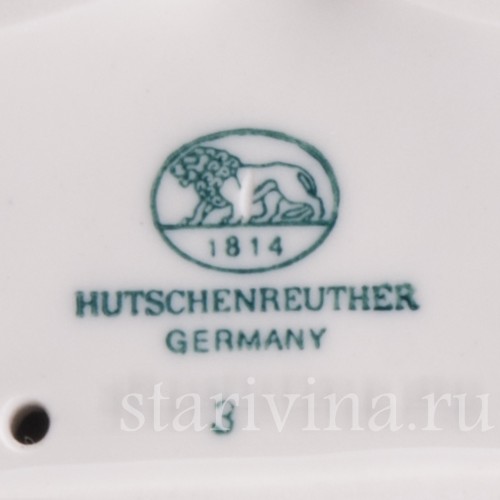 Фарфоровая статуэтка птиц Летящие лебеди, Hutschenreuther, Германия, 1970 гг.