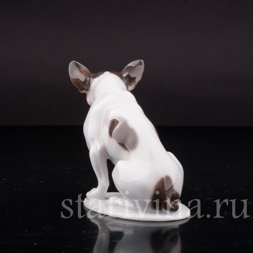 Сидящий французский бульдог., Rosenthal, Германия, 1920 гг