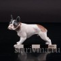 Фигурка собаки из фарфора Стоящий французский бульдог, Rosenthal, Германия, 1920-30 гг.