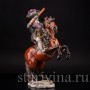 Фарфоровая статуэтка Полководец на коне, Salvador Mallol, Испания, вт. пол. 20 в.