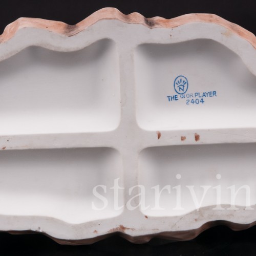 Фарфоровая композиция Игроки в карты, Capodimonte, Италия, сер. 20 в.