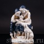 Фарфоровая статуэтка Дети со щенком, Ernst Bohne Sohne, Германия, нач. 20 века.
