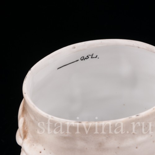 Старинная пивная кружка Редиска, 1/2 л, Von Schierholz, Германия, 1880-1906 гг.