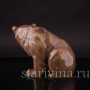 Фигурка из фарфора Бурый медведь, Rorstrand, Швеция, перв.пол. 20 в.