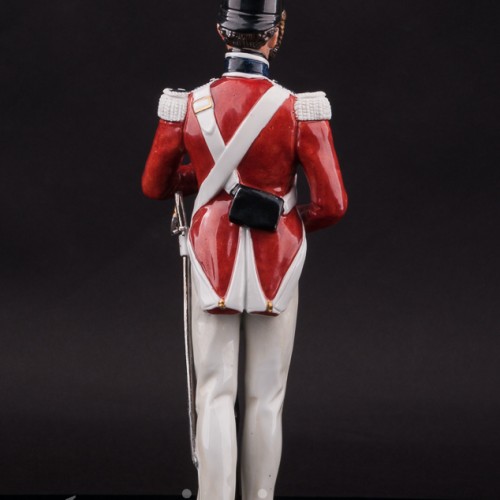 Фарфоровая статуэтка Королевский артиллерист, 1830, Sitzendorf, Германия, вт. пол. 20 в.