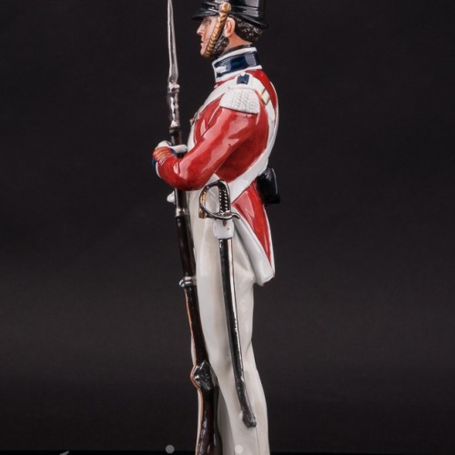 Фарфоровая статуэтка Королевский артиллерист, 1830, Sitzendorf, Германия, вт. пол. 20 в.