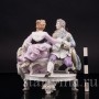 Фарфоровая статуэтка Тет-а-тет, влюбленная пара Dressel, Kister & Cie, Германия, кон. 19 - нач.20 вв.