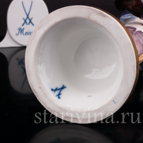 Фарфоровая статуэтка Купидон-нищий, Meissen, Германия, кон.19 - нач.20 вв.