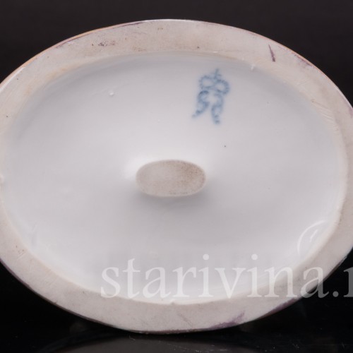 Фарфоровая статуэтка Аллегория осени, дети с козликом, Volkstedt, Германия, нач. 20 в.