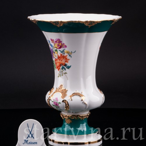 Фарфоровая ваза Кратер, Meissen, Германия, 1957 г.
