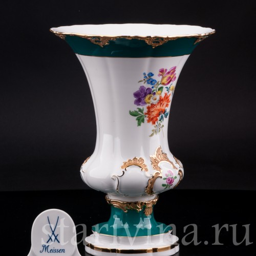 Фарфоровая ваза Кратер, Meissen, Германия, 1957 г.