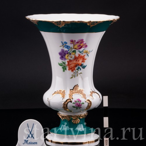 Фарфоровая ваза Кратер, Meissen, Германия, 1957 г.