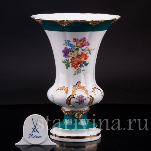 Фарфоровая ваза Кратер, Meissen, Германия, 1957 г.