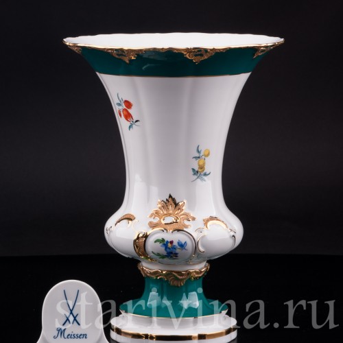 Фарфоровая ваза Кратер, Meissen, Германия, 1957 г.