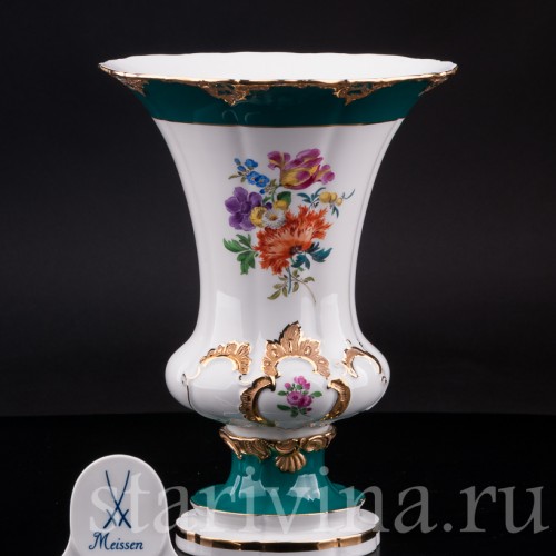 Фарфоровая ваза Кратер, Meissen, Германия, 1957 г.