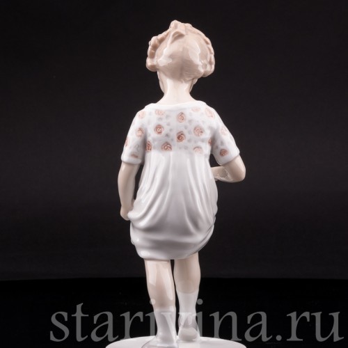 Фарфоровая статуэтка девочки Юная балерина Bing & Grondahl, Дания, 1952-58 гг.