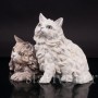 Фарфоровая фигурка Два котёнка, Alka Kaiser, Германия, 1979-90 гг.