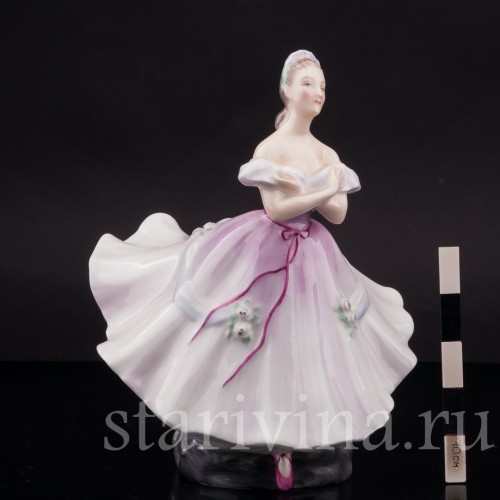 Статуэтка из фарфора Балерина, Royal Doulton, Великобритания, 1952 г.
