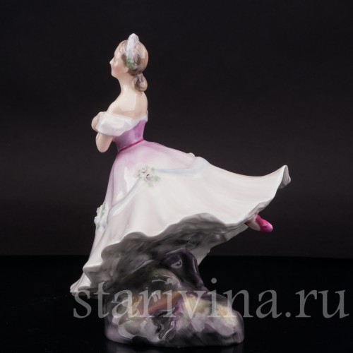 Статуэтка из фарфора Балерина, Royal Doulton, Великобритания, 1952 г.