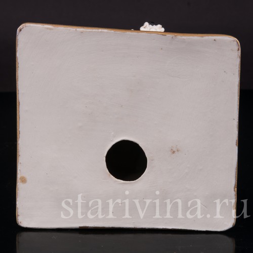 Фарфоровая статуэтка Мужчина с собакой и зонтиком, Capodimonte, Италия, 1970-е гг.