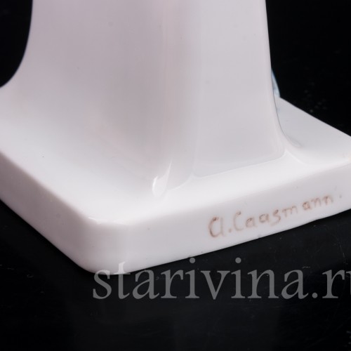 Фарфоровая статуэтка птиц Два волнистых попугая, Rosenthal, Германия, 1915 г.