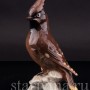 Фарфоровая статуэтка птицы Свиристель, Goebel, Германия, до 1991 г.