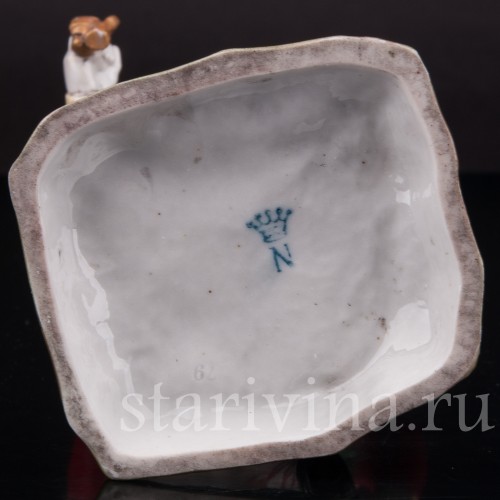 Фарфоровая статуэтка Солдат полка шотландских горцев, 1815, Дрезден, Германия.