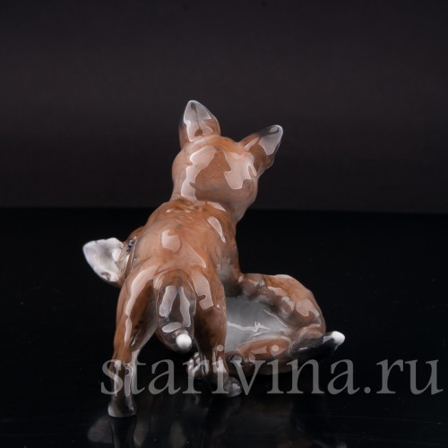 Фигурка из фарфора Играющие лисята Rosenthal, Германия, 1946 год.