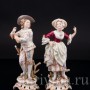 Две фарфоровые статуэтки Танцующая пара, Volkstedt, Германия, кон. 19 в.