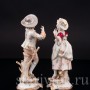 Две фарфоровые статуэтки Танцующая пара, Volkstedt, Германия, кон. 19 в.