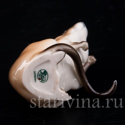 Фарфоровая фигурка Мышка на задних лапках, Hutschenreuther, Германия, 1970 гг.