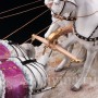 Фарфоровая композиция Карета, запряженная четверкой лошадей, Sitzendorf, Германия, сер. 20 в.
