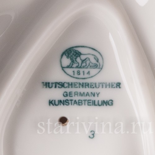 Фарфоровая статуэтка птицы Орел-беркут, Hutschenreuther, Германия, 1970 гг.