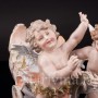 Фарфоровая статуэтка Ангелочки с возком, Volkstedt, Германия, кон. 19 в.