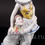 Фарфоровая статуэтка Пьеро и пьеретта, Muller & Co, Германия, нач. 20 в.