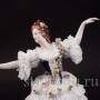 Фарфоровая статуэтка танцовщицы Балерина Мари Анн Камарго, кружевная, Volkstedt, Германия, до 1936 г.