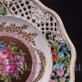 Декоративная тарелка из фарфора Букет цветов, Carl Thieme, Германия, нач. 20 в.