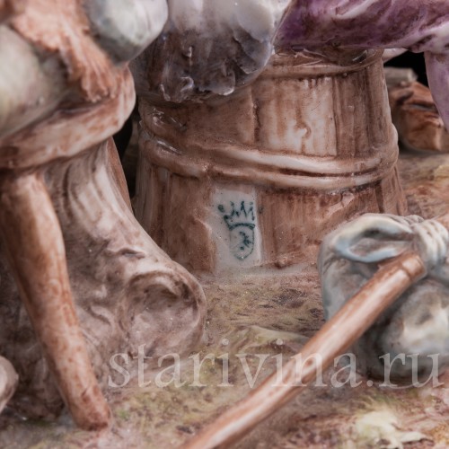 Фарфоровая композиция Странствующие музыканты, Albert Stahl, Германия, 1937-1960 гг.